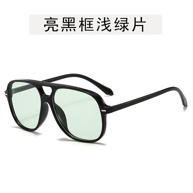 Vintage Style Women Sun Glasses Double Bridge UV400 Protection Sunglasses for Men Driving Fishing Woman Sun Glass