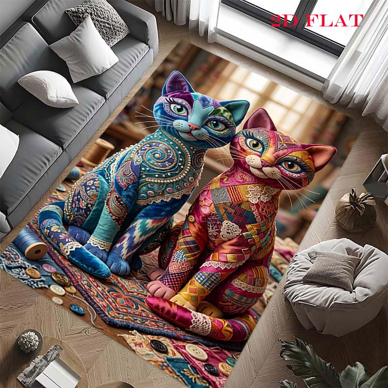 Calm Sensation Carpet Rug for Living Room Bedroom Home Sofa Decoration,Kids play Nonslip Floor Mat