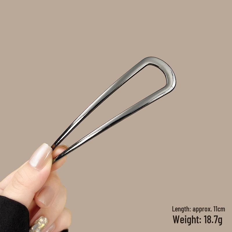 

Сучасна модна U-подібна шпилька для волосся зі сплаву: Прості та стильні прикраси для волосся
