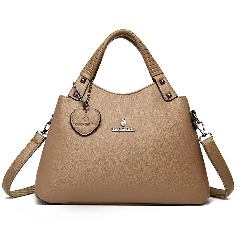 New Style Handbag Women Fashion Middle aged Mother Goes Out with One Shoulder Crossbody