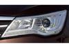 WeiWang M50F 2017 Headlight Cover: Transparent Lamp Shell & Mask