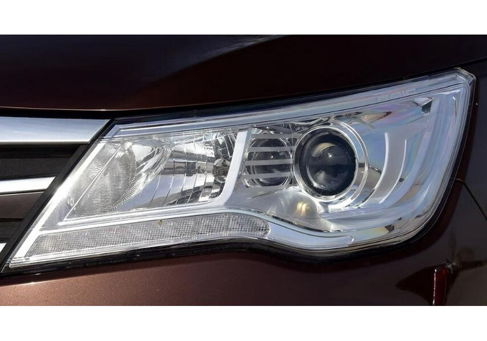 WeiWang M50F 2017 Headlight Cover: Transparent Lamp Shell & Mask