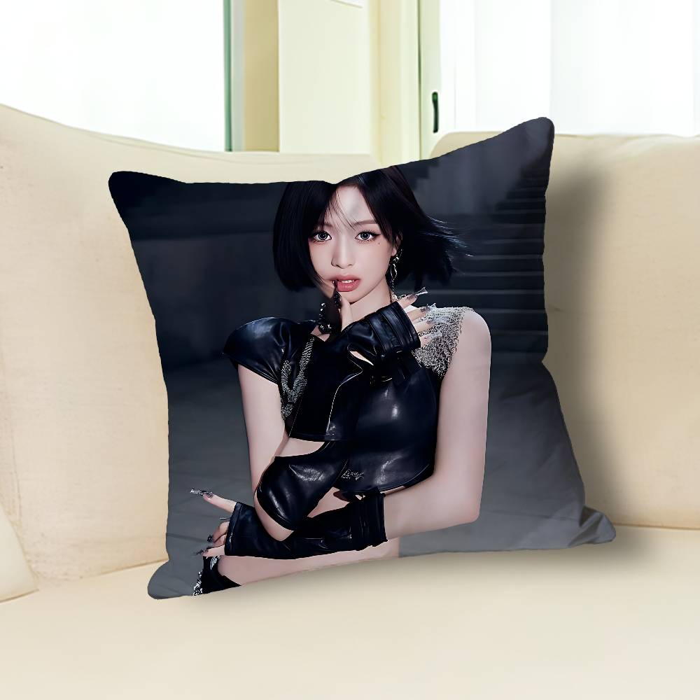 Cute Singer A-Ahyeon Pillow Cases for Bedroom Living Room Sofa Home Decor Polyester Cushion Cover with Zipper