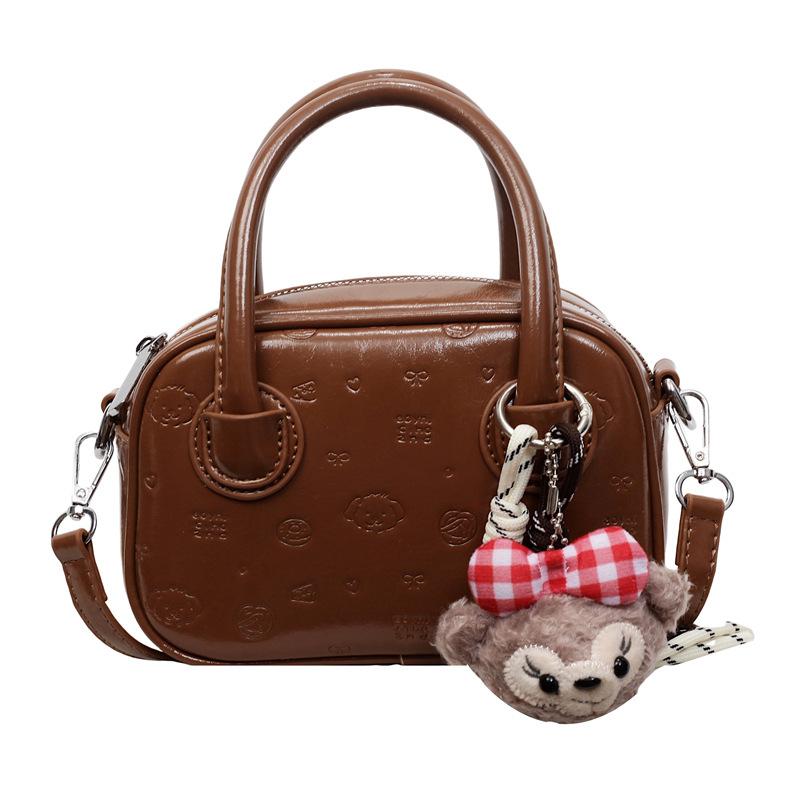 Herbst und Winter beliebte kleine Tasche Damen neue Mode vielseitige Umhängetasche High-End tragbare Bowlingtasche