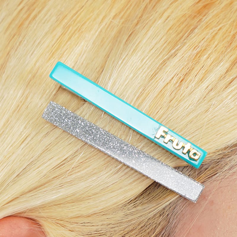 

Fruta Skinny Hair Pin Blue ONE