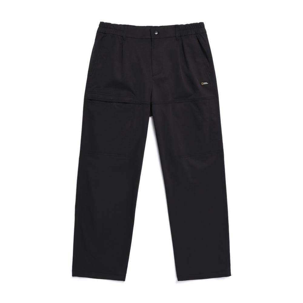 NATIONALGEOGRAPHIC N251Mpt040 Cut-Out Cargo Straight Pants Carbon Black