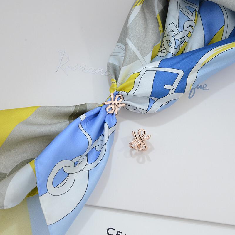 Wanshili Silk Scarf Buckle