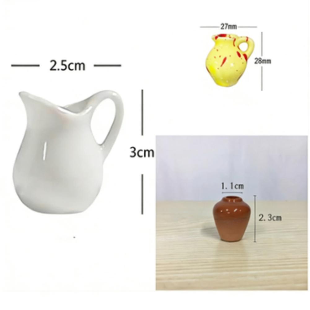 Flower Fridge Decor Tiny Vase Magnets Nature-inspired Decoration Water-holding Opening Resin Finish For Fridge