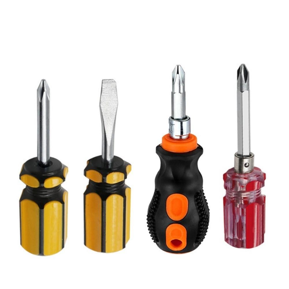 Transparent Head Portable Screwdriver Small Screwdriver