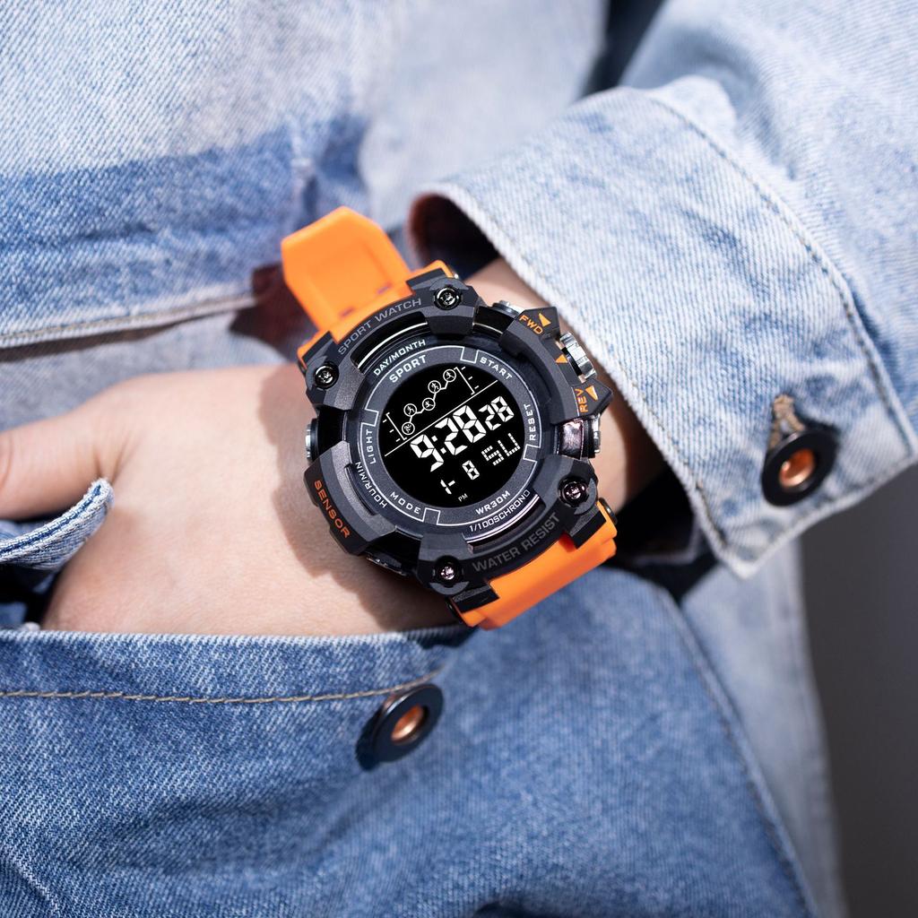 UTHAI CQ275 Casual and Fashionable Men's Watch Calendar Waterproof Electronic Hand Large Dial Clock Giftwatches for Man