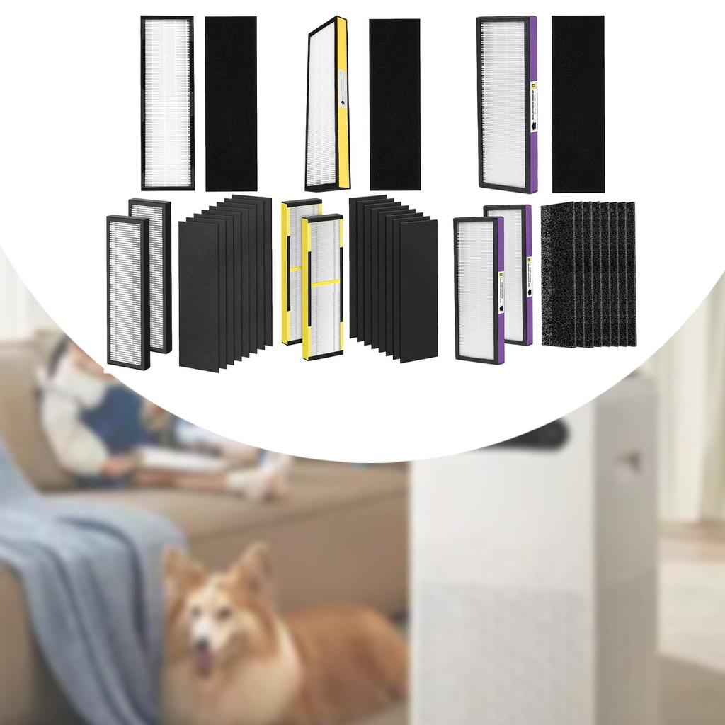 True HEPA Purifier Replacement HEPA Purifier, Easy to Install, High Performance Multipurpose Air Purifier Spare Parts