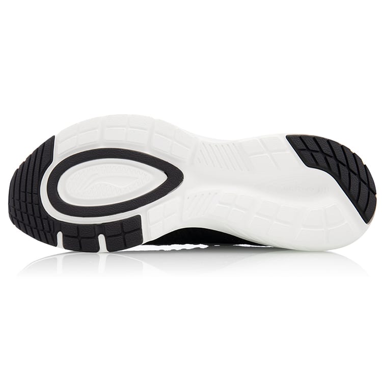 Li Ning YunQue Cushioning Breathable Cushioning Breathable Low Top Running Shoes Women's Black ARHQ178-1