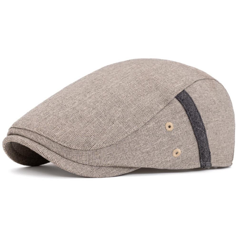 

HT4811 Mens Berets Women New Spring Summer Cap Artist Painter Beret Hat Male Female Adjustable Ivy Flat Cap Breathable Beret Cap 55-60cm Adjustable бежевый
