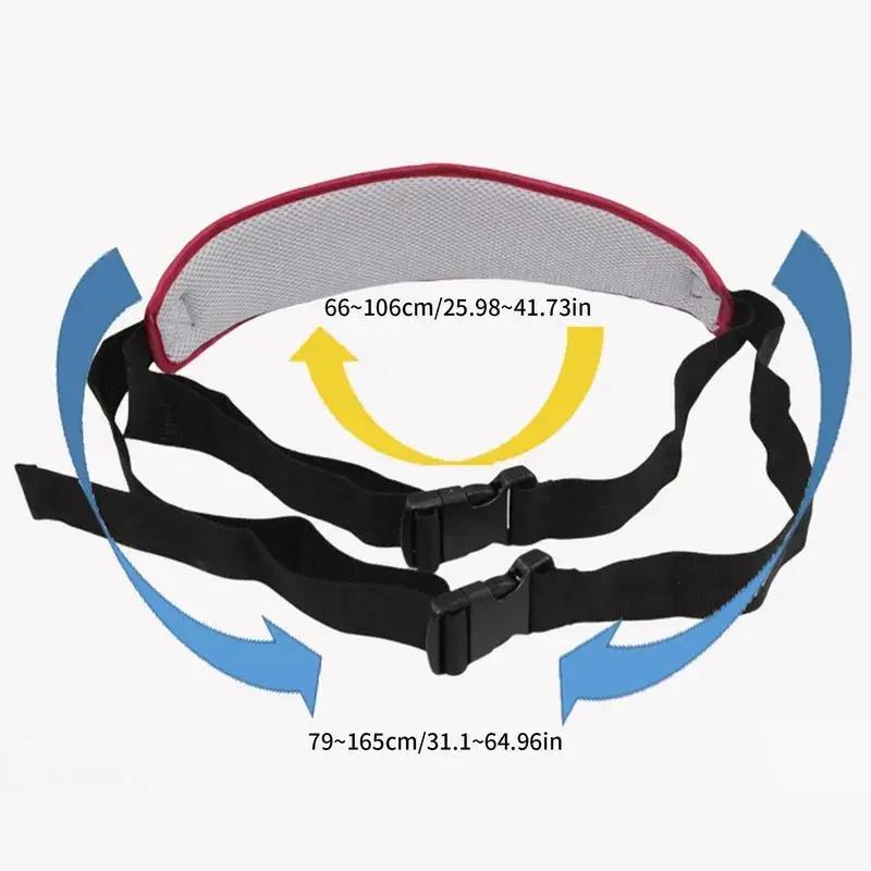 Reflective Kids Scooter Safety Harness Adjustable Motorcycle Belt Non Slip Riding Strap Child Motobike Chest Support Pad
