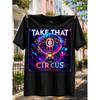 Take That The Circus T-Shirt, Hot Air Balloon Graphic, Neon Carnival Lights, Music Fan Gift, Summer 2026