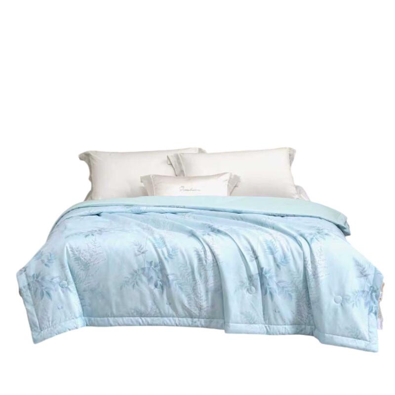 Mercury Home Textiles Green Cloud Antibacterial Summer Quilt