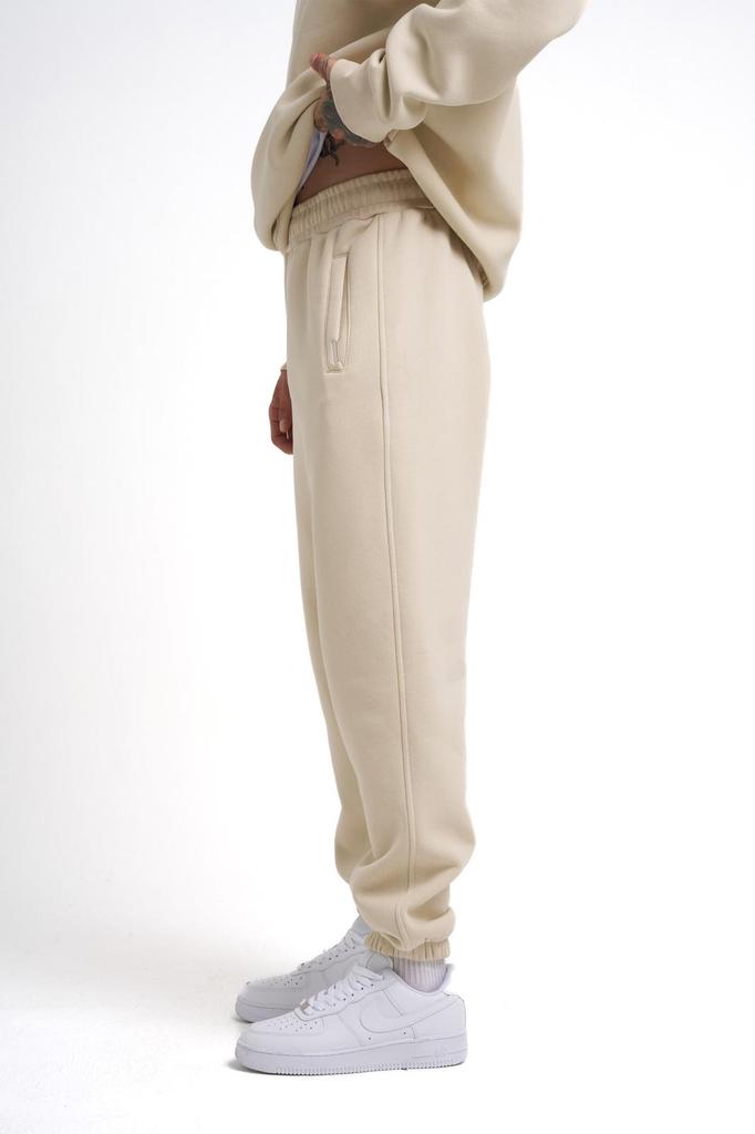 Men's Jogger Sweatpants Relaxed Basic - Beige
