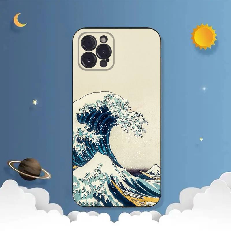 Pouzdro na telefon Sea wave pro iPhone Samsung Galaxy Redmi Xiaomi Oppo OnePlus Note SA 7 8 9 10 11 12 13 14 20 21 22 23 53 54 Pro Max Plus Ultra TPU Soft