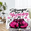 Boxing Theme Printed Blanket - Perfect for Couch, Bed, Travel & Outdoor Use | Machine Washable, Cozy & Durable.