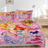 Magical Winx Adventure Print 3Pcs Bedding Setduvet Cover With 2 Bedropillowcase Home Birthday Gift