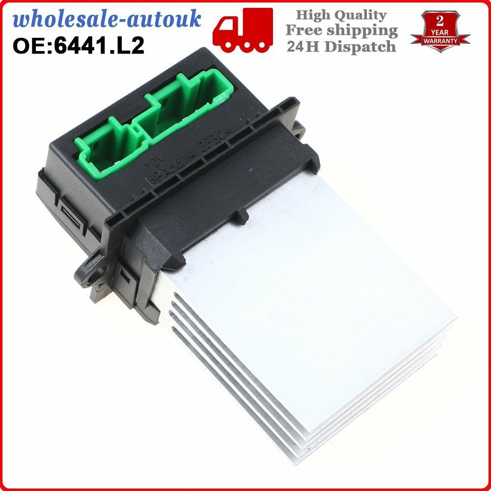 HEATER BLOWER MOTOR RESISTOR FOR PEUGEOT 207 406 607 Citroen C5 C3 C2 6441L2