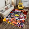 Naruto Anime Carpet Featuring Team 7 Characters and Vibrant Design Suitable for use as an anti-slip for living room bedroom sofas