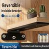 Invisible Heavy-Duty Wall Mount Shelf Bracket - Triangle Support (150/200/250mm)