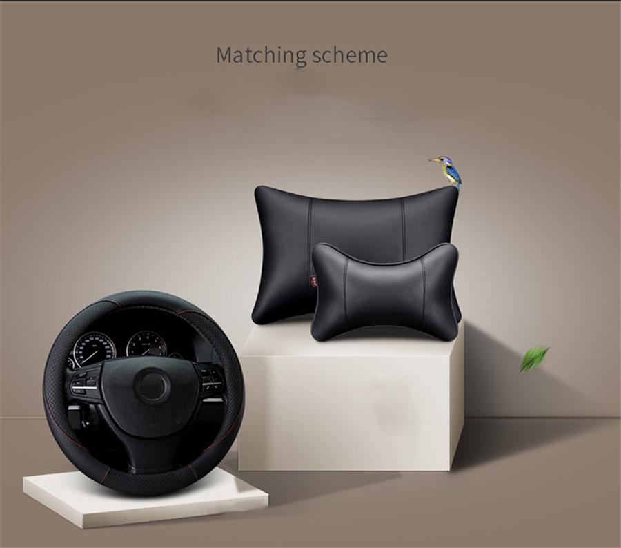 Black Car Seat Cover 5 seats Universal Seat Cushion Breathable For Sedan SUV