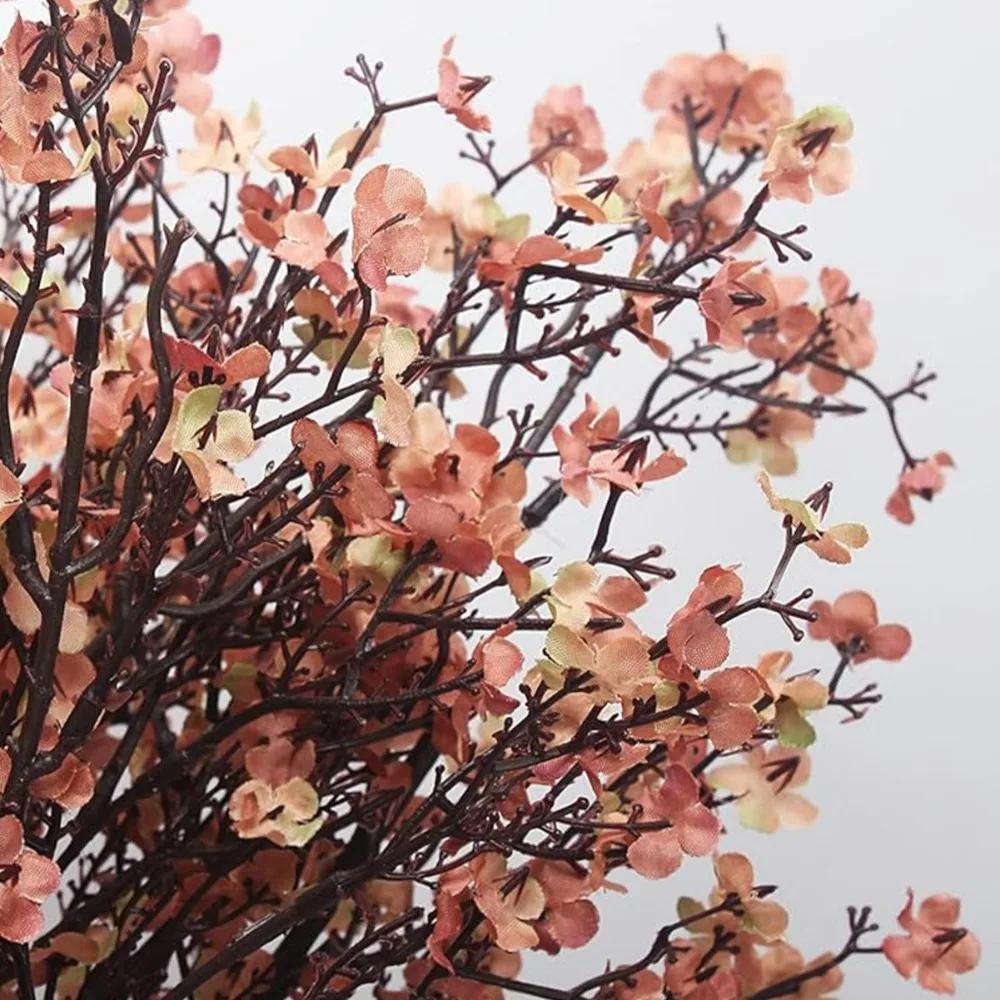 50cm Zen Simulation Cherry Blossom Branch Home Decoration Flower Arrangement