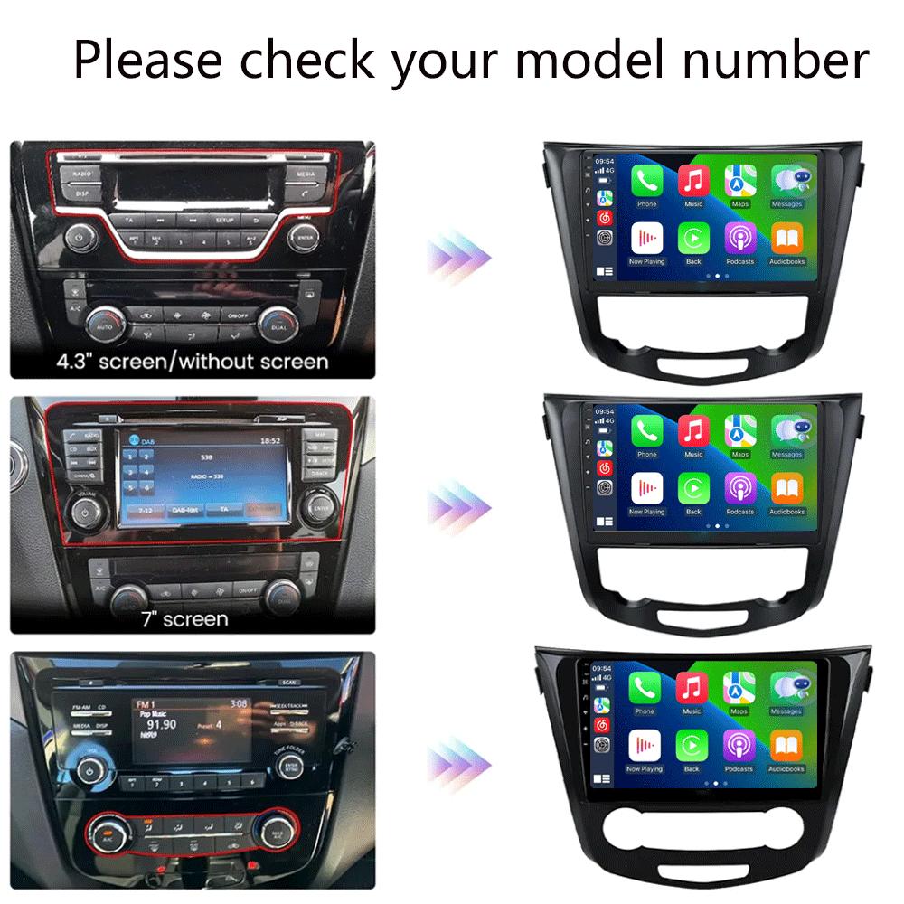 Car Radio Android 14 For Nissan X-Trail Xtrail X Trail 3 T32 2013 2014 2015 2016 2017 Navigation GPS Multimedia Player BT Stereo
