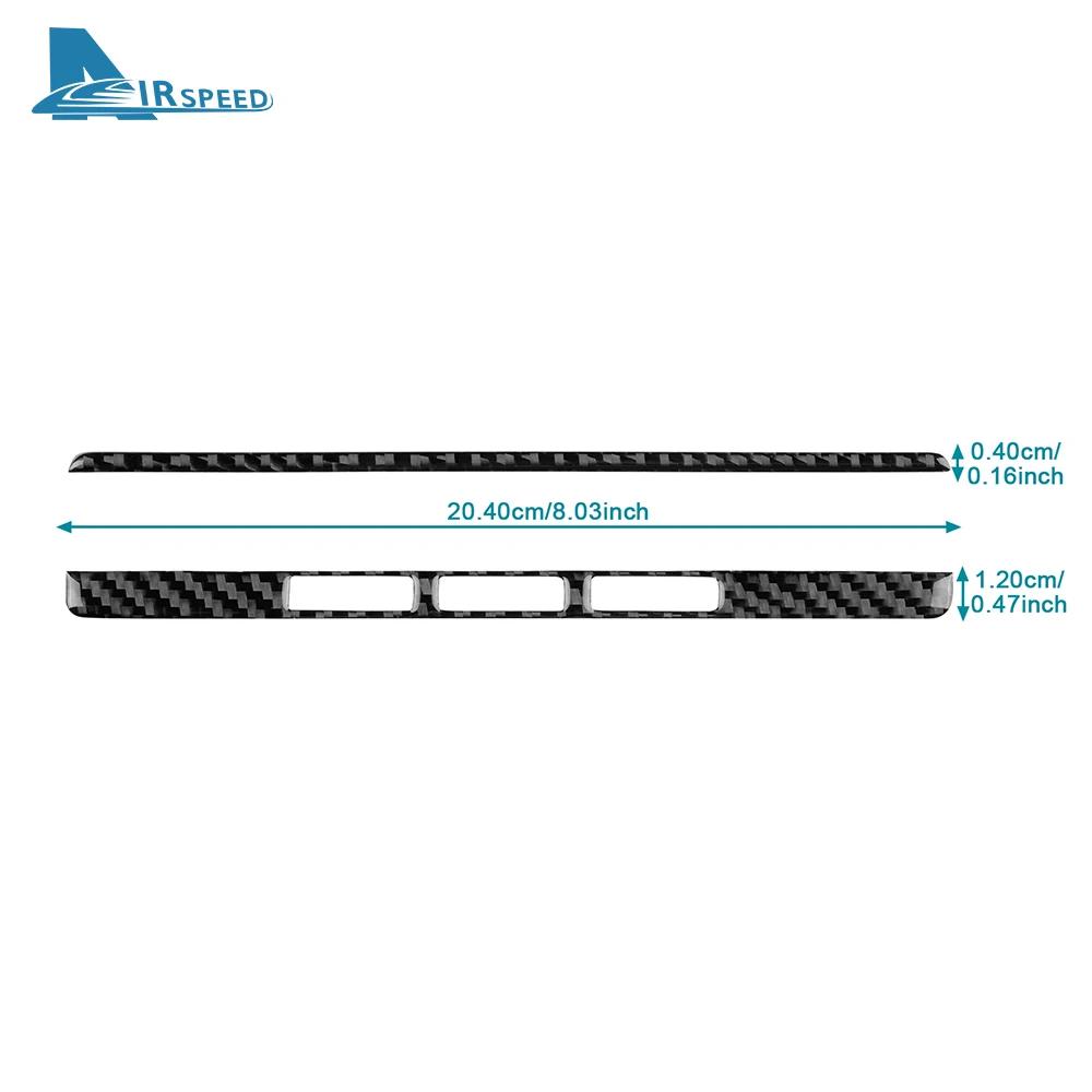 Carbon Fiber Style Interior Sticker for Mitsubishi Outlander 2013-2021 Central Control Screen Frame Trim