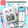 Portable Bluetooth Mini Printer for Students and Home Use