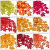 50-300Pcs Fall Artificial Maple Leaves Faux Silk Leaf For Thanksgiving Halloween Christmas Home Decor Wedding Party Supplies