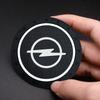Car Coasters Silicone Anti-Slip Water Cup Mat Drink Pad For Opel Astra j g Insignia Corsa d Vectra c Zafira a Auto Gadgets