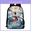 Durable Backpack Nezha Oxford Bookbag For School Use Large Capacity Gift Bag