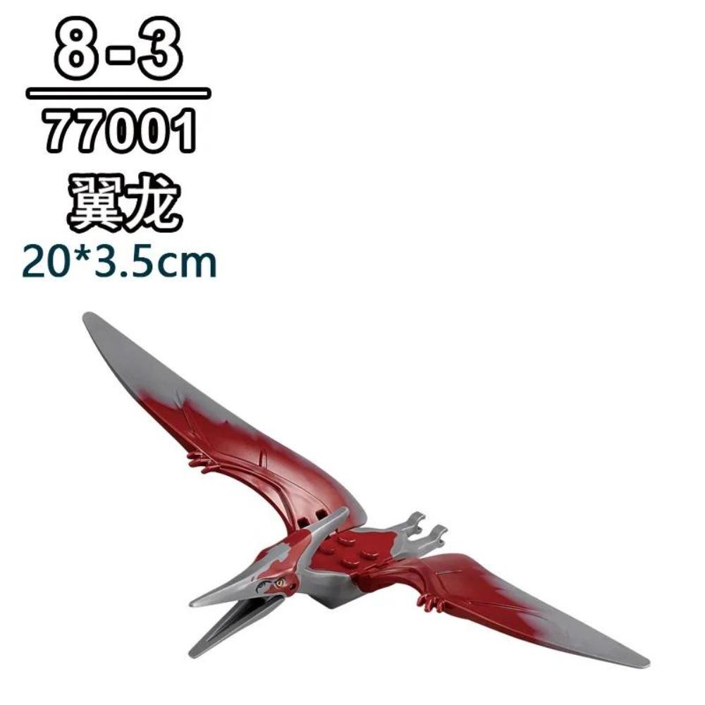 Dinosaur Jurassic World Tyrannosaurus Rex Velociraptor Tyrannosaurus Building Blocks Animal Toys Building Blocks Children's Gift