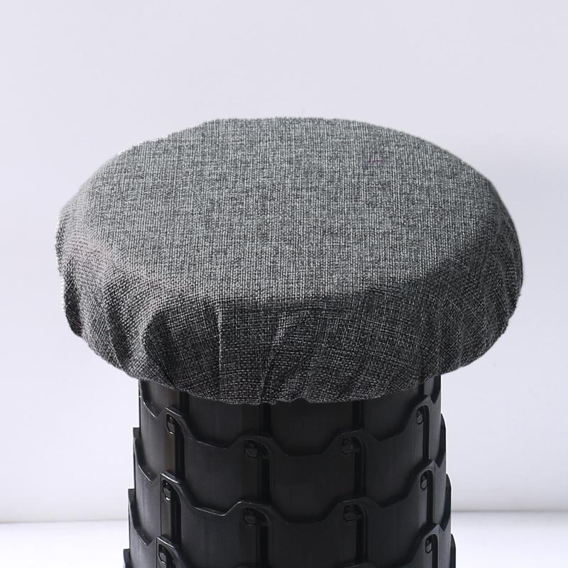 Outdoor Portable Folding Stool Cushion Round Sponge Pad Suitable for Camping/Home Telescopic Stool Cover Travel Seat Cushion