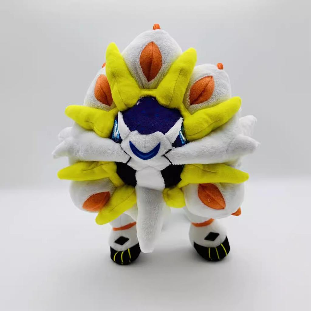 30cm Large White Sun God Sorgareo Sun Moon Beast Plush Toy