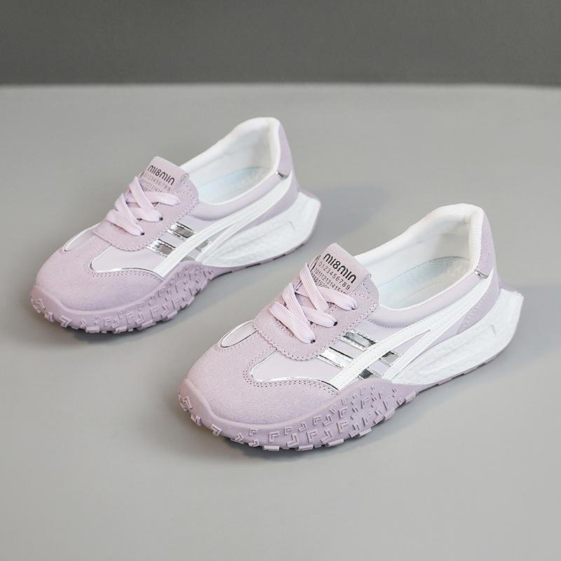 

RD4322 Студенческие летние спортивные дышащие повседневные туфли в корейском стиле, новая версия туфель Forrest Gump, женская платформа, универсальные 40