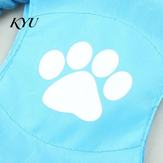 Durable Pet Chew Toy Fabric Dog Flying Disc, Cotton Rope Interactive Tug of War Daily Exercise Fetch for Small Medium And Large Breeds, Outdoor