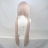 39" Extra Long Pink Twin-Tails Cosplay Wig – Pre-Styled Cat Girl Anime Pigtails with Heat-Resistant Synthetic Hair