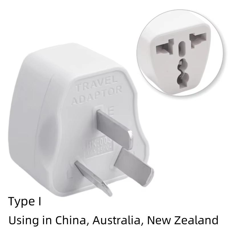 Universeller Reiseadapter-Stecker mit Schnellladeanschluss, kompatibel mit US-, EU-, AU-, UK-Steckdosen für Geschäftsreisen