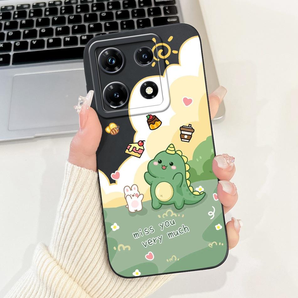 For Infinix Note 30 Pro Case Infinix Note 30i Note30 30Pro 4G Cute Panda Rabbit Cartoon Soft Silicone Shockproof Phone Cases