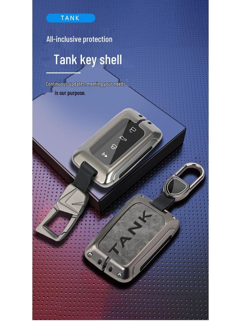 Tank 300/500 Cyber Key Case for Wey Car - New City Version