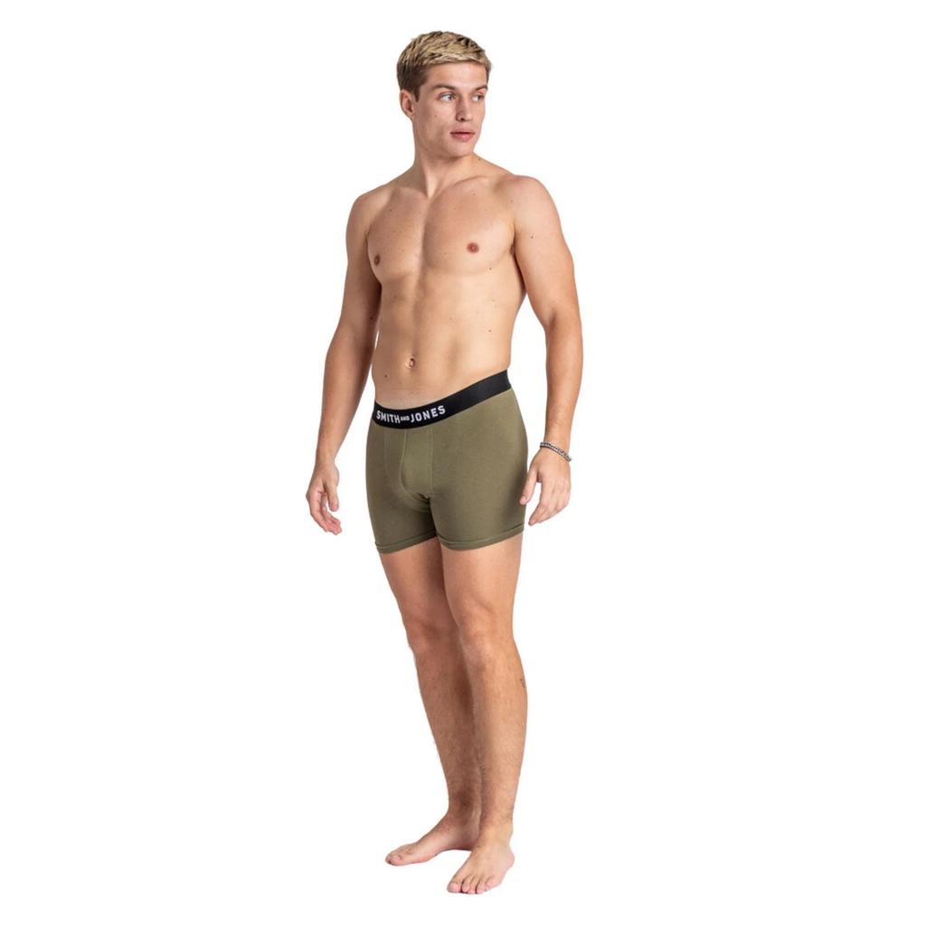 Smith & Jones Herren Tevin Boxershorts (Packung mit 7)