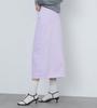 Lee Standard Wardrobe Denim Light Size S Skirt, Spring/Summer, Women's, LL2625-208, Purple,
