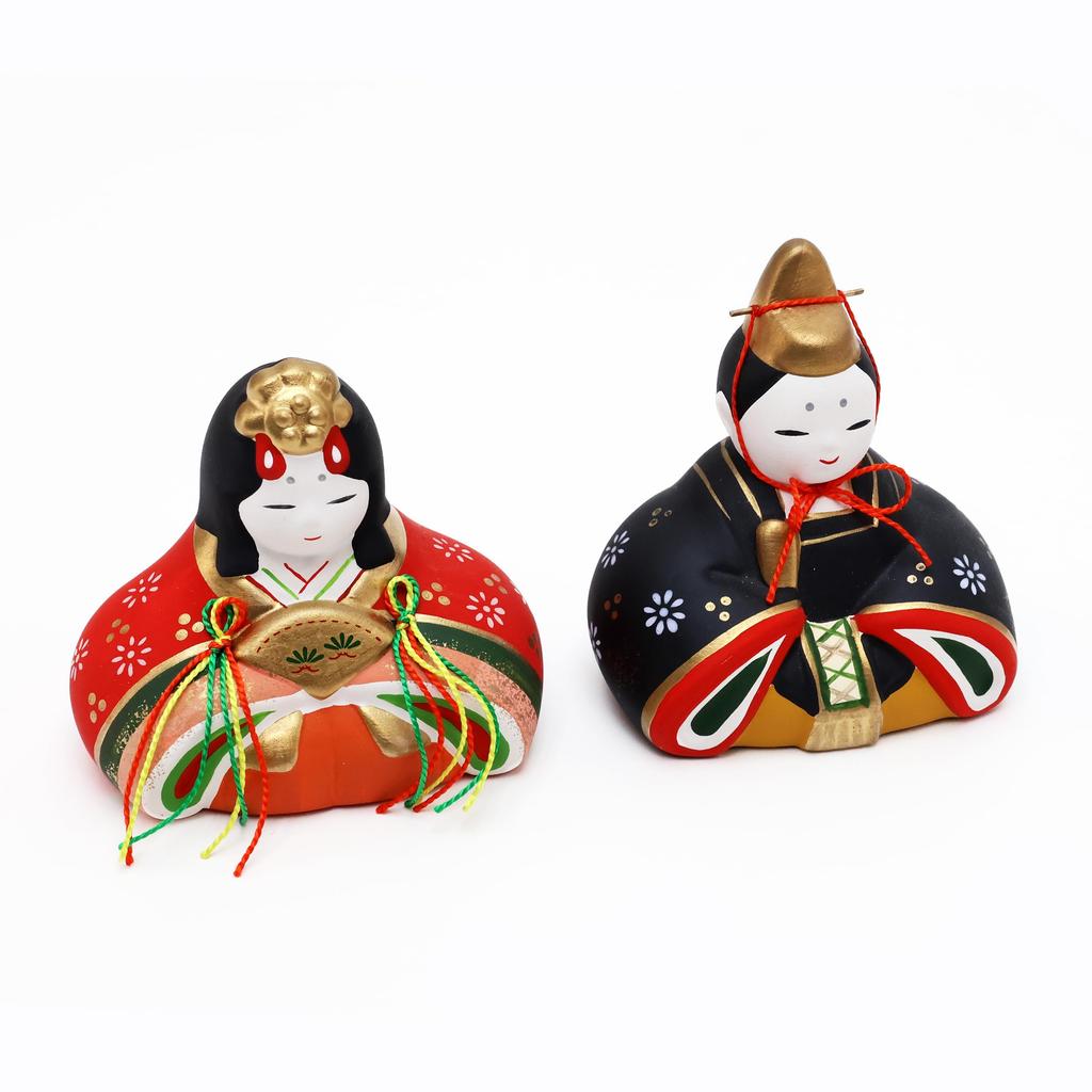 Osaka Choseido Hina Compacto Mini Hina Hana Miyabi Marudai Bonecas Hina Bonecas, Bonecas, Cerâmica,