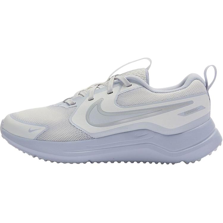 New Nike Cosmic Runner Low top Running Shoes White Blue Kids' HM4402-010