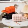Portable Large Capacity Makeup Organizer With Polyester Material For Home Use