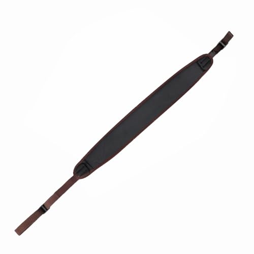 TOURBON Rifle Sling, 2-Point Sling, Adjustable (Brown)